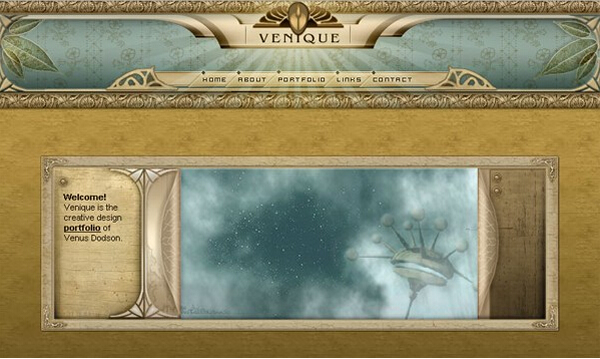 網站建設之復古風設計賞析