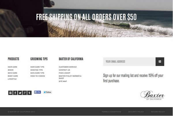 網(wǎng)站建設(shè)的頁腳設(shè)計技巧