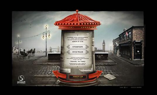 10個(gè)創(chuàng)意復(fù)古風(fēng)網(wǎng)站建設(shè)賞析